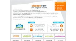 Desktop Screenshot of alapage.com